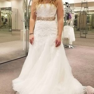 David’s Bridal wedding dress